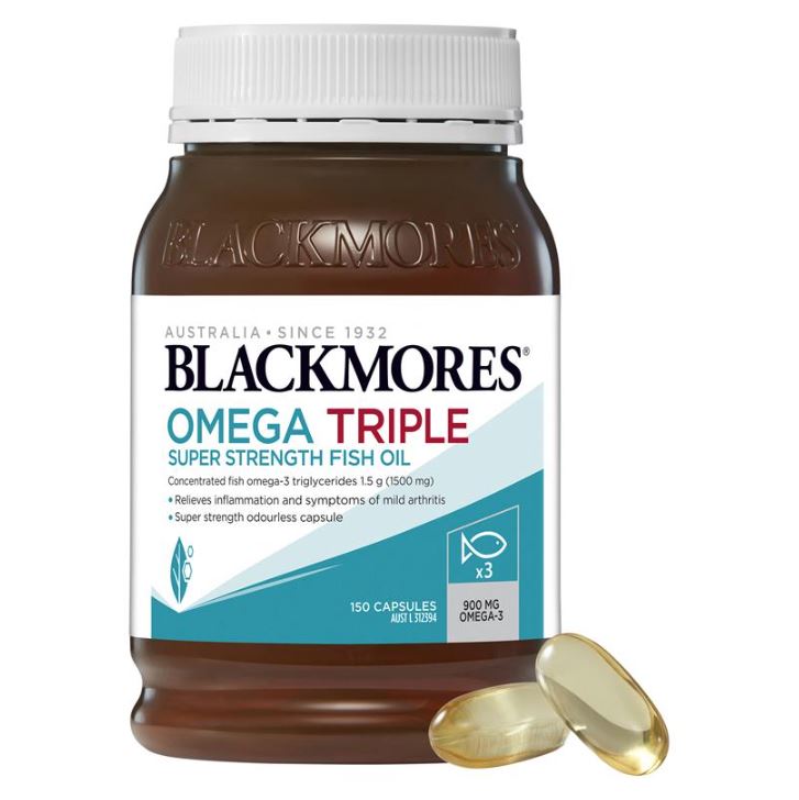 Blackmores 澳佳寶無腥三倍魚油膠囊 150粒