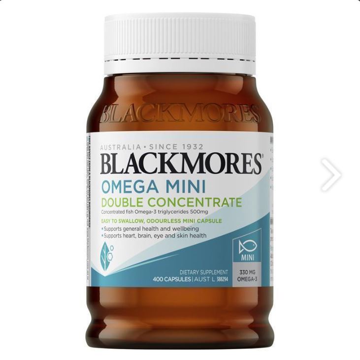 Blackmores 澳佳寶無腥迷你魚油 400粒