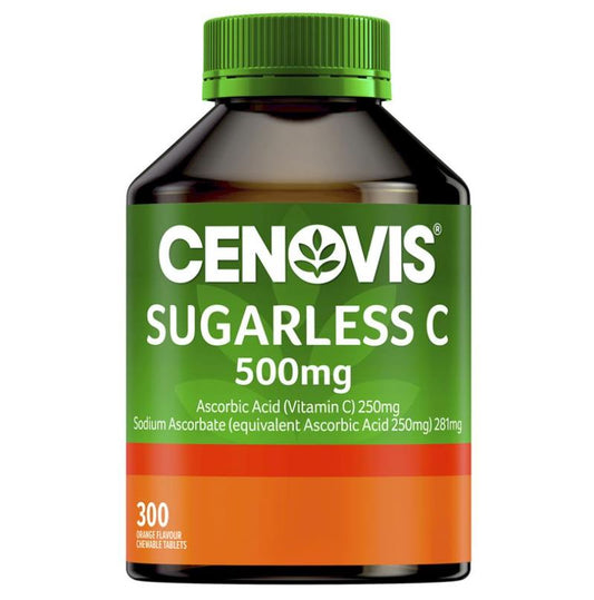 Cenovis無糖維他命C 咀嚼片500mg 300粒