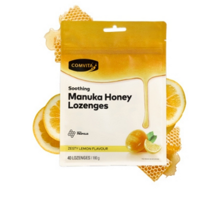 Comvita honey 康維他麥盧卡檸檬蜂蜜 40顆 180g 送小包裝12粒 54g