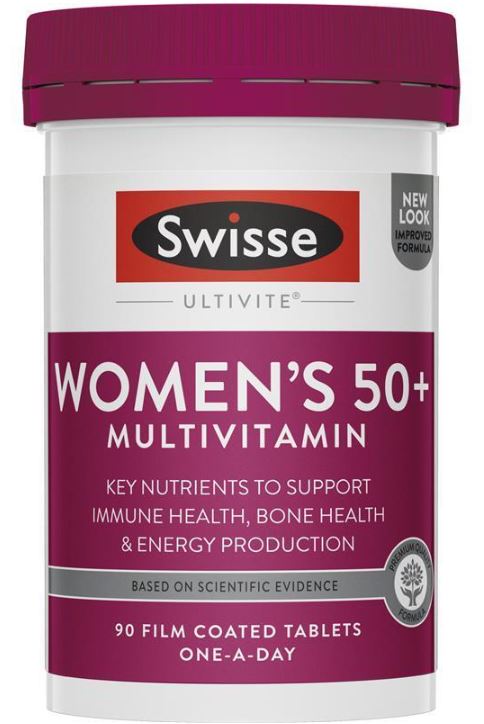 Swisse 女性複合維生素中老年50+女維Womens Multivitamin 50+ 90粒